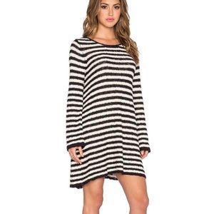 NWT Free People Counting Stripes Swing Dress Tunic